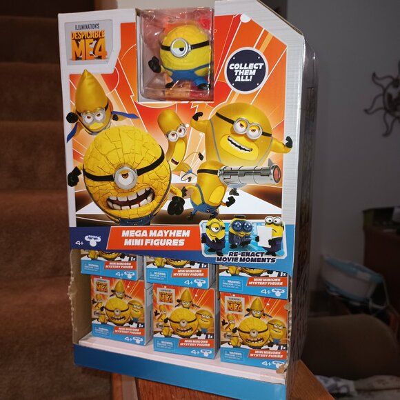 NEW Despicable Me 4 Mini Figure Mega Mayhem 2-Inch Mystery Pack - Picture 5 of 12